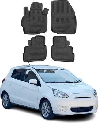 Immagine prodotto di 2012-2018 Mitsubishi Spacestar tappetini TPE nero 4 pezzi