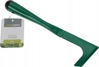 Immagine prodotto di Raschietto per erbacce in metallo da 25 cm - Efficace strumento per incastri e tagli, resistente ed ergonomico