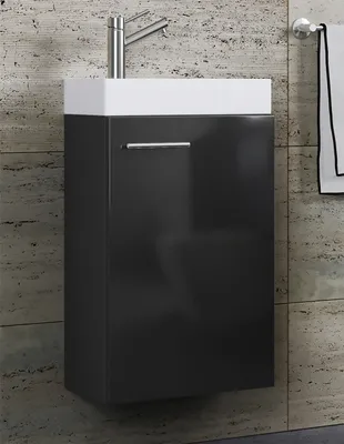 Produktbild von VCM 2-tlg Set | Waschplatz für Gäste WC | Gästebad | Waschtisch | Badezimmer Set - Slito