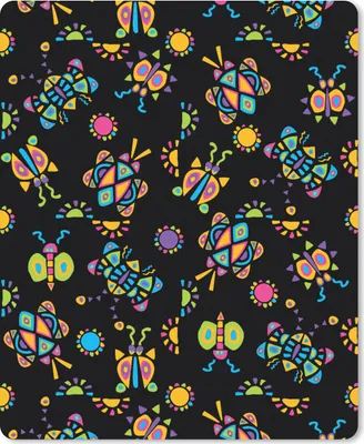 Produktbild von MuchoWow® Mauspad Mousepad Schmetterling - Muster - Insekten 19x23 cm - Mousepads - Maus Mat - Pad - Mausunterlage - Mauspads - Spielen