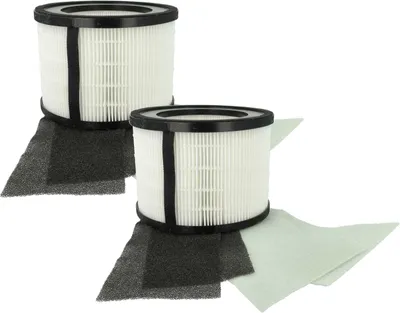 Produktbild von vhbw 2x Luftilter kompatibel mit Leitz TruSens Z-2500, Z-2000 Luftreiniger - Kombifilter Vorfilter + HEPA + Aktivkohle