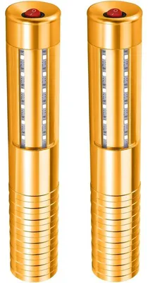 Produktbild von LED Flaschen Service Licht 2er Set 3 Lichtmodi Blink Dauer Gedimmt USB-C Akku Bar Party Restaurant Club Nacht Event Beleuchtung