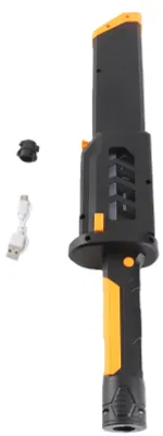 Zdjęcie produktu dla Miecz Sparkblade, kolorowe efekty świetlne LED, ergonomiczna rączka, wygodny uchwyt, świecąca zabawka, kolor pomarańczowy, 42 cm