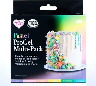 Produktbild von Pastell Lebensmittelfarben 6er Set