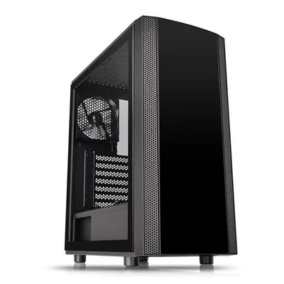 Zdjęcie produktu dla Thermaltake Versa J25 TG, Midi Tower, PC, Czarny, ATX, micro ATX, Mini-ITX, SPCC, 16 cm