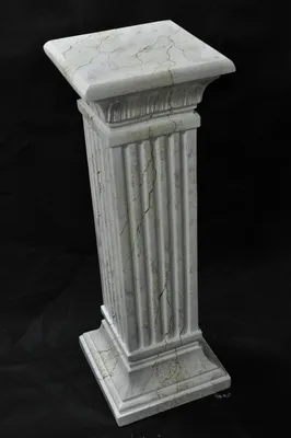 Produktbild von Medusa Säule Römische Säulen Marmor Skulptur Figur Deko Dekoration Ständer 1050