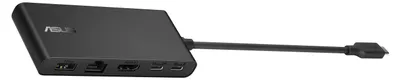 Zdjęcie produktu dla ASUS Dual 4K USB-C Dock - Dockingstation - USB-C - HDMI, USB-C - 1GbE (90XB094N-BDS000)