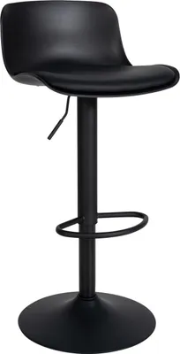 Produktbild von Barhocker Almada Kunstleder schwarz