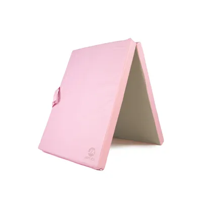 Produktbild von Turnmatte klappbar 200 x 70 x 8 cm PINK/BEIGE Weichbodenmatte