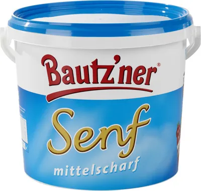 Produktbild von Bautzner Senf mittelscharf - 5kg