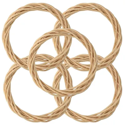Produktbild von 5 dekorative Weidenkränze 25 cm