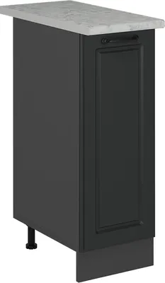 Produktbild von Apothekerschrank Vicco R-Line Anthrazit Landhaus 30 cm AP Marmor, Model 53394