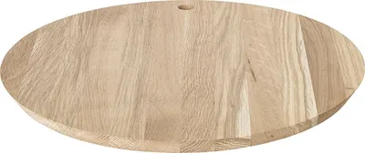 Produktbild von blomus BORDA Schneidbrett Rund, Schneidebrett, Holzbrett, Holz Brett, Eiche, Ø 30 cm, 63797