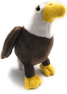 Immagine prodotto di Onwomania peluche animale di peluche aquila calva avvoltoio uccello 19 cm