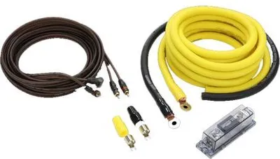 Image de Ground Zero GZPK 50X-II Jeu de câbles CCA de haute qualité 50 mm² / 0AWG
