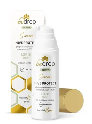 Produktbild von Bedrop Hive Protect Gesichtscreme Suncare LSF 30 mit UV-Schutz