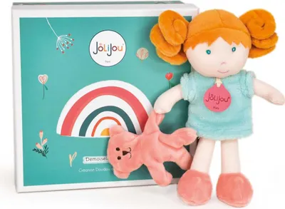 Image de Poupée Doudou Jolijou Miss Mint 21 cm