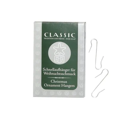 Produktbild von Schnellaufhänger S-Haken 100 Stk 4cm silber
