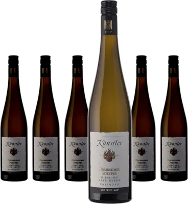 Produktbild von 6 x Künstler Hochheim Stielweg Riesling Qualitätswein trocken Alte Reben
