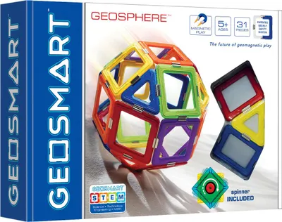 Obrázok produktu pre GEOSMART GeoSphere, Stavebnica, 5 rok / roky, Plast, 31 kusov, 600 g