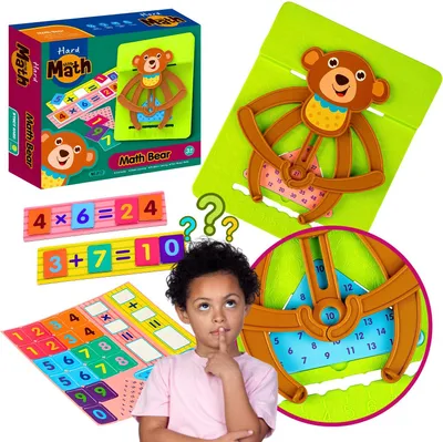 Obrázok produktu pre Vzdelávacia podložka pre medvedíka z matematiky