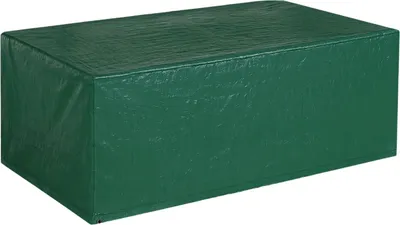 Produktbild von osoltus Schutzhaube Gartentisch 200 x 160 x 70 cm Gartenmöbel PE Gewebe Grün