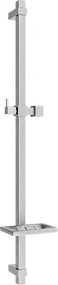 Produktbild von Mexen DQ Duschstange mit Seifenschale 80 cm, Graphit - 79381-66