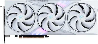 Produktbild von MSI GAMING GeForce RTX 5060 TI 16G TRIO OC WHITE, GeForce RTX 5060 Ti, 16 GB, GDDR7, 128 Bit, 7680 x 4320 Pixel, PCI Express x16 5.0
