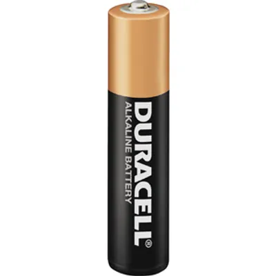 Produktbild von Duracell 002432, Einwegbatterie, AAA, Alkali, 1,5 V, 4 Stück(e), Sichtverpackung
