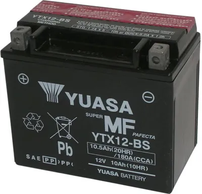 Immagine prodotto di Batteria Yuasa YTX12-BS 12V/10AH sigillata con acido
