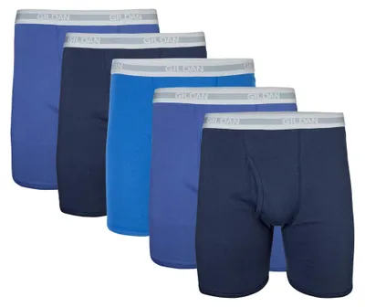 Productafbeelding van Gildan heren onderbroeken, boxershorts, multipack, retroshorts, marineblauw, Metro B