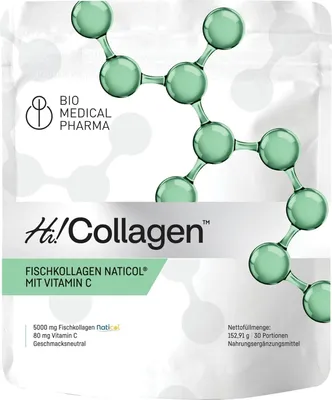 Productafbeelding van Hi! Collagen Naticol viscollageen + vitamine C, poeder 152,91 g