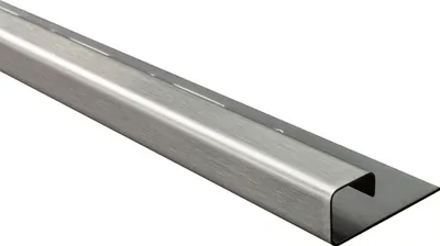 Produktbild von Quadrat Edelstahlschiene Profil Fliesenschiene Edelstahl V2A L300cm 10mm gebürstet