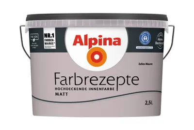 Produktbild von Alpina Farbrezepte Edles Mauve matt 2,5 Liter