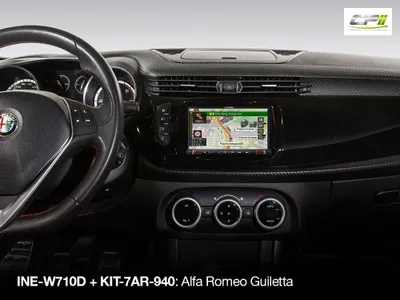 Produktbild von Alpine Einbauset 2-DIN Alfa Romeo Giulietta 940 ab 2013 CAN-Bus Steuerung USB