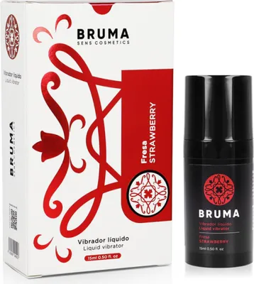 Image de Bruma - Vibrateur Liquide Ultra Glissant Fraise 15 Ml