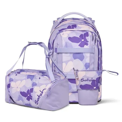 Produktbild von Satch Pack Lilac Blossom Schulrucksack Set 3tlg.