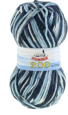 Strickgarn 200 Dunkelblautöne