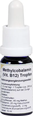 Obrázek produktu pro Reinhildis Pharmacy Methylcobalamin kapky, 10 ml roztok