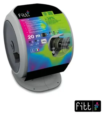 Image de Dévidoir Fitt Freel Grey 20m Compact, Prêt à L'emploi Avec Accessoires - Fitt France