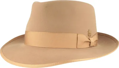 Mayser edler Bogart Wollfilzhut by Zechbauer mit Einfass in beige