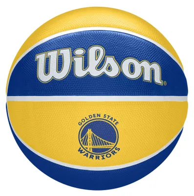 Immagine prodotto di Wilson - Pallone da basket "NBA Team", Golden State Warriors PP9145 (7) (blu/giallo)