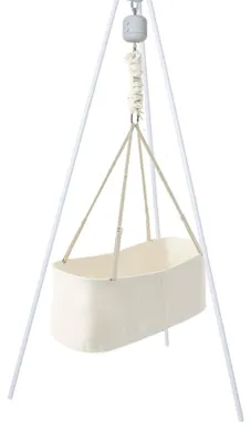 Membantu Cradle Set mit Motor LeeLo02 & Ständer – Natur