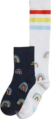 Produktbild von adidas RAINBOW SOCKS K BLAU K2XL