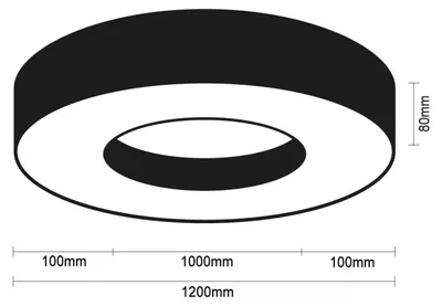 Zdjęcie produktu dla Oświetlenie sufitowe LED, 115W - CL7434
