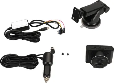 Zdjęcie produktu dla kamera samochodowa 4K 1080P przednia tylna Nagrywanie w pętli Podwójny obiektyw GPS 170�� Ultra szeroki kąt z przyssawką do samochodu