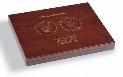 Produktbild von Münzkassette VOLTERRA für 16 dt. 100-Euro-Goldmünzen UNESCO Welterbe in Originalkapseln
