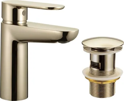 Produktbild von Primaster Waschtischarmatur Prag lightgold