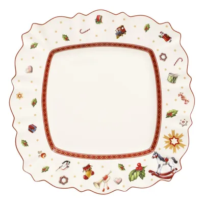 Obrázok produktu pre Villeroy & Boch Toy's Delight štvorcový tanier biely 28,5x28,5cm