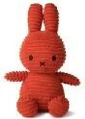 Produktbild von Miffy Terra Plüschtier aus Kord, 23 cm, Grün, für Neugeborene geeignet